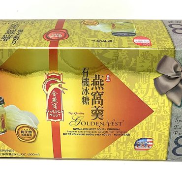 Tổ Yến, Yến Sào | Premium Edible Bird's Nests - Golden Nest Swallow Nest Soup - Original (1 box = 8 x 75ml)